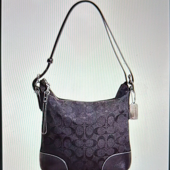 Coach Signature Convertible Crossbody/Shoulder Bag - Picture 4 of 11